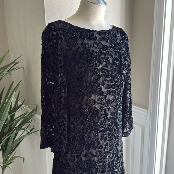 Alice & Olivia Beaded Dress Size 2 - Picture 3 of 8